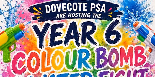 Year 6 Leavers Colour Bomb and Water Fight