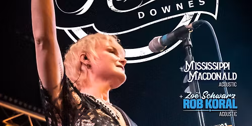 Rebecca Downes Album Launch, Tuesday Blues, 100 Club, London + Mississippi MacDonald and Zoe Schwarz