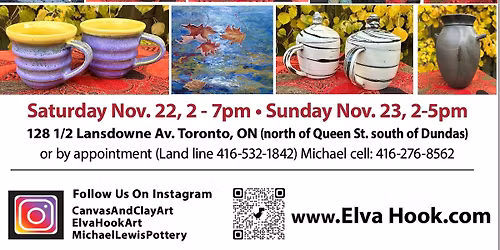 Autumn Art Show & Sale - Canvas & Clay