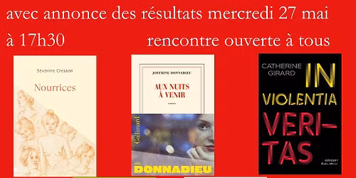 Quelle sera la laur\u00e9ate ? Rencontre et r\u00e9sultats du jury La Galerne
