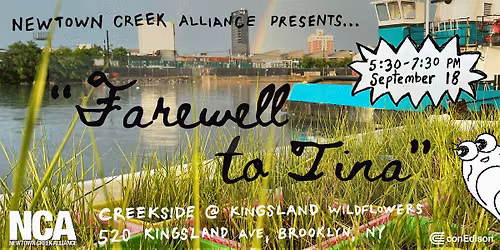"Farewell to Tina" Creekside Cookout