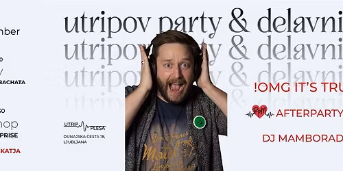 UTRIPOV PARTY - BPM AFTER with DJ MAMBORADO! - mambo, salsa, bachata