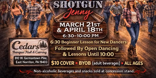 CEDARS BANQUET HALL & CATERING: COUNTRY\/POP LINE DANCING