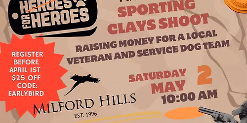 2026 Clays for Heroes