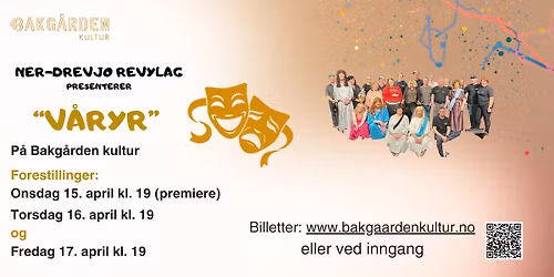 Ner-Drevjo revylag presenterer "V\u00e5ryr"