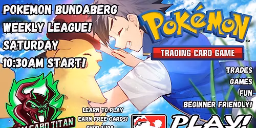 Saturday Pokemon TCG! Trade & Play!
