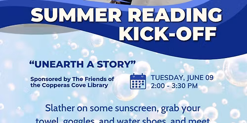 Big Time Bubbles Summer Reading Kick-Off