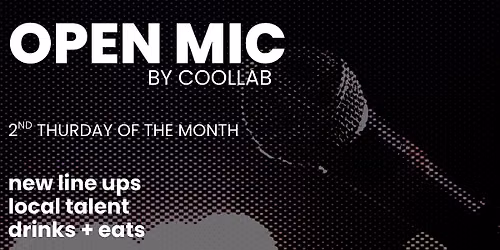 Free Open Mic Night in Santa Ana with Coollab