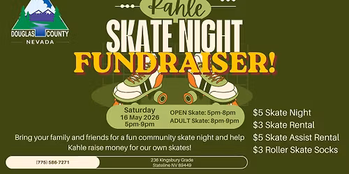 Skate Night at Kahle Community Center!