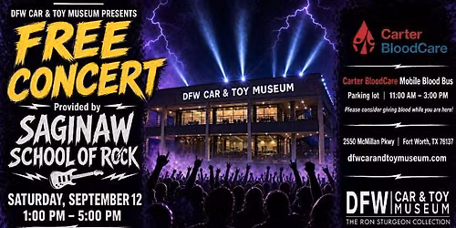 Free Concert Provided By The Saginaw School Of Rock