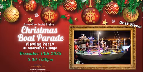 Christmas Boat Parade Viewing Party at Shoreline Village 2025
