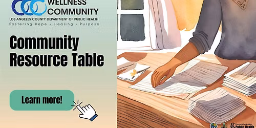 Dept. of Public Health Community Resource Table