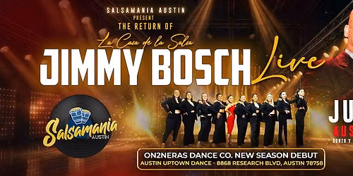 Jimmy Bosch Live at the Return of Salsamania Austin - Jun 6th