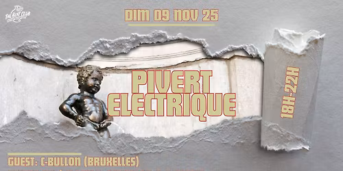 LE PIVERT \u00c9LECTRIQUE #5: C-BULLON (Clandestines-Bruxelles) House Music 100% Vinyl Set