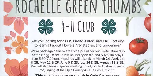 Rochelle Green Thumbs 4H Club