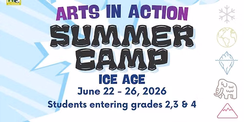 Arts in Action - Summer Art Program Themed to Ice Age