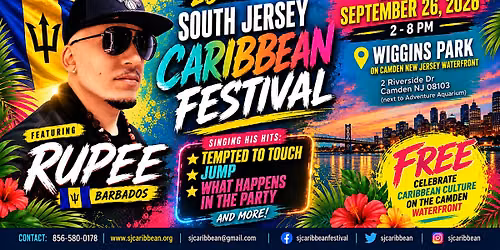 26th Annual South Jersey Caribbean Festival - Sat September 26