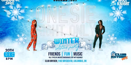 ONESIE NIGHT ONLY