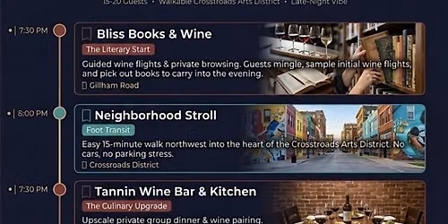 Adult Field Trip for the Book and Wine Lover!
