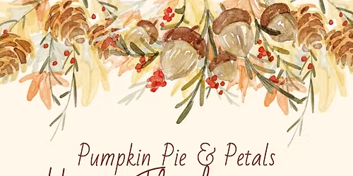 Pumpkin Pie & Petals Thanksgiving Centerpiece 