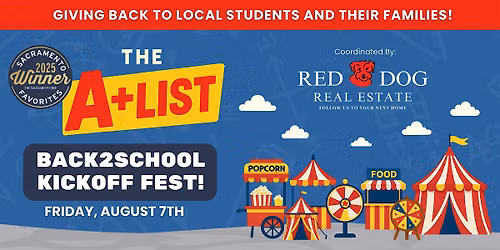 The A+ List Back2School Kickoff Fest!