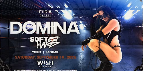 Iris Presents: D\u00f8mina @ Wish Lounge | Sat, Sept 19th!