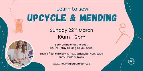 \ud83e\uddf5Upcycle & Mending Sewing Session\ud83e\udea1