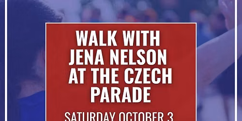 Walk with Jena Nelson in the Czech Parade
