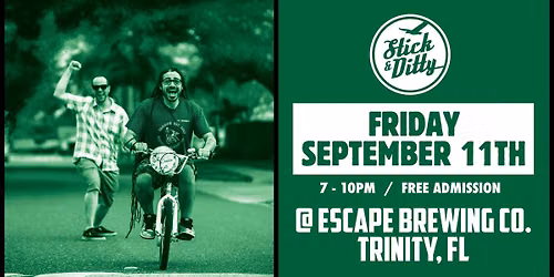 Stick & Ditty at Escape Brewing Co. (Trinity, FL) - 9\/11\/26