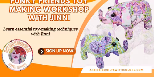 Jinni - Funky Friends: Socks the Sitting Cat and Georgie the Elephant