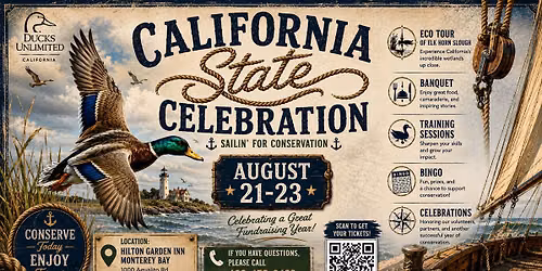 California Ducks Unlimited State Celebration 2026