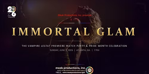 The Vampire Lestat Viewing Party & Pride Month Celebration