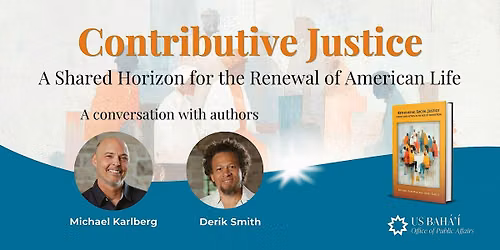 Contributive Justice: A Shared Horizon for the Renewal of American Life