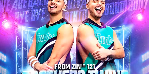 FROM ZIN 121 Brothers Twinz Zumba Master Class!  