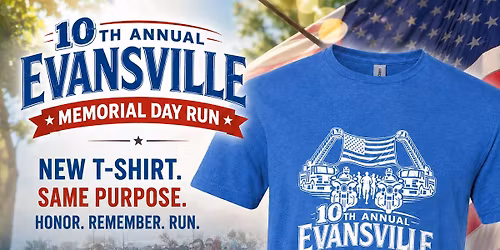 Evansville Memorial Day Run 5k, 10k, 15k