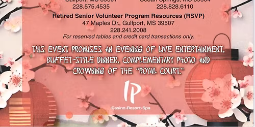 An Evening in the Orient senior prom