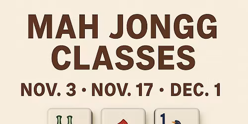 Mah Jongg Classes