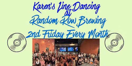 Karen's Line Dancing-BOOM Fitness at Random Row Brewing