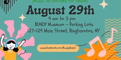 Music on Your Porch Day - Parking Lot Sale!