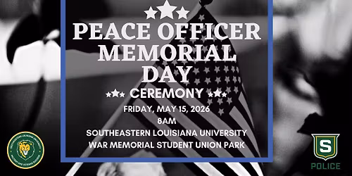 Peace Officer Memorial Ceremony 2026