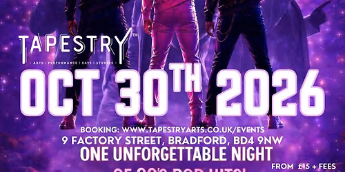 BoyBand Legends - An Unforgettable Night of 90's Pop Hits