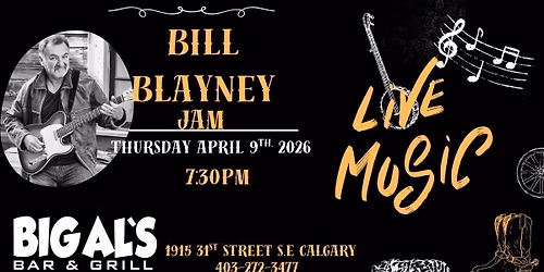 LIVE MUSIC WITH BILL BLAYNEY