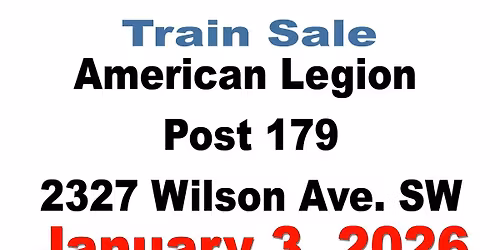 The GRMRHS Train Sale