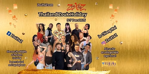 Thailand Zouk Holiday 5-7 Dec 2025