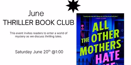 June Thriller Book Club