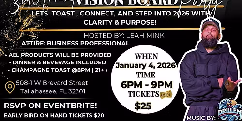 \u201c Manifest Your Dream Life \u201c 3rd Annual Vision Board Party