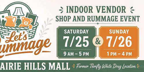 2nd Annual Let's Rummage (Indoor Rummage Event)