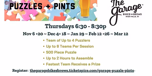 Puzzles + Pints