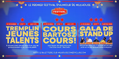 MILHOUSE FESTIVAL - Le premier festival d'humour de Mulhouse