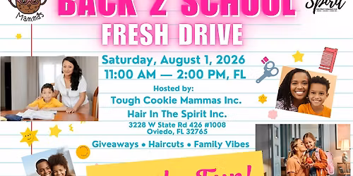 Back 2 School Fresh Drive